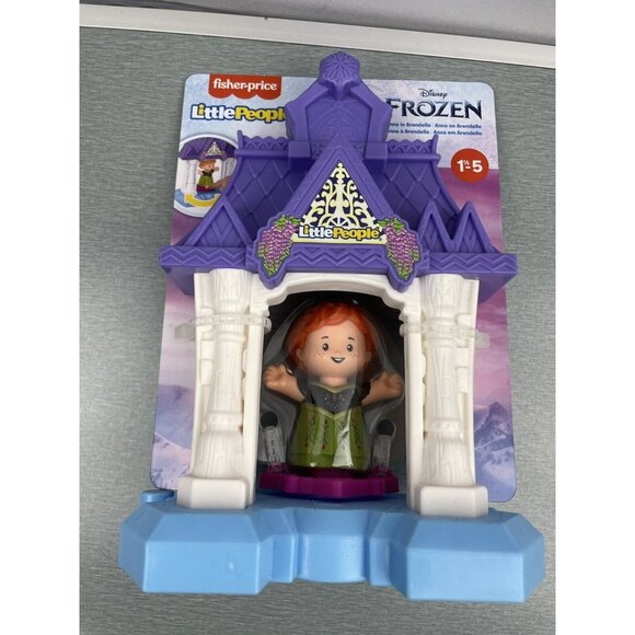 Fisher-Price Other - Fisher Price Little People Disney Frozen Anna in Arendelle Portable Playset